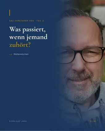 Carousel-Cover Was passiert, wenn jemand zuhört