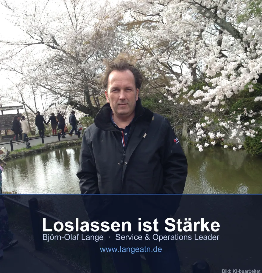 Björn-Olaf Lange in Japan, Loslassen ist Stärke