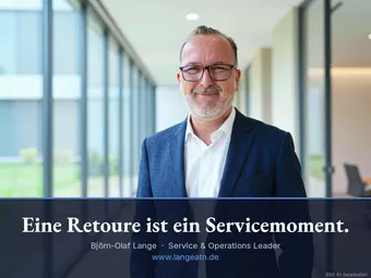 Björn-Olaf Lange, Retoure als Servicemoment — Das zweite KPI ist das wertvollere